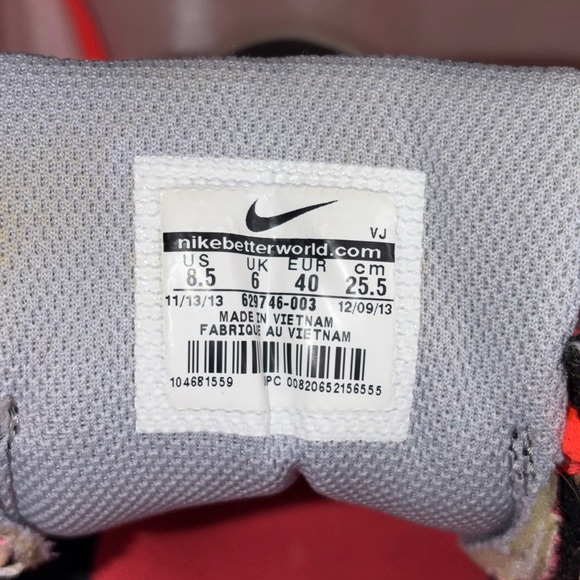 2013 Authentic Nike Air Force 1 Mid “Hyper Pink” – Women’s 8.5 (629746-003) - Picture 5 of 6